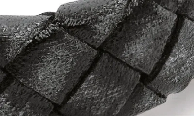 Tateossian Carbon Woven Leather Bracelet