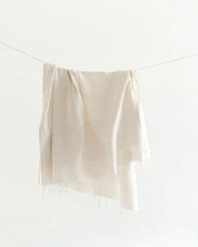 Creative Women Riviera Cotton Bath Towel In Neutral