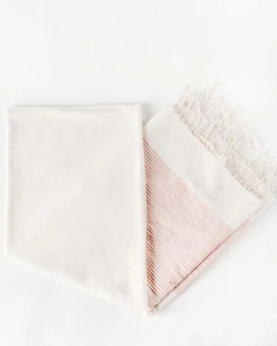 Creative Women Riviera Cotton Bath Towel In Neutral