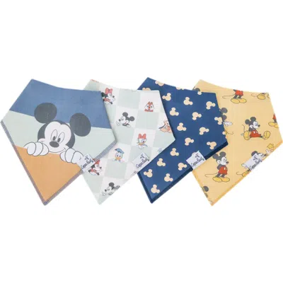 Copper Pearl Assorted 4-pack Bandana Bibs In Multi