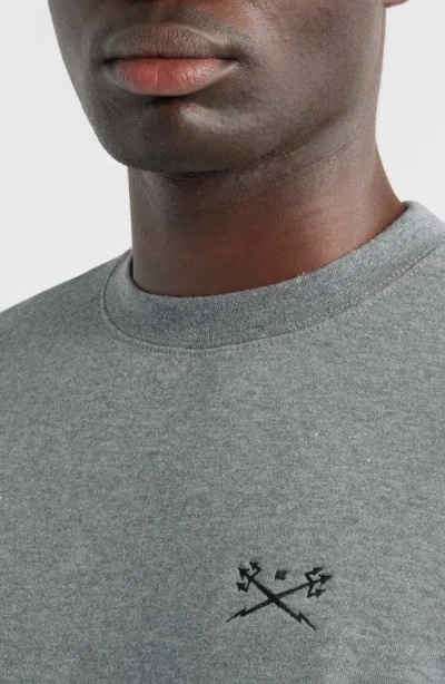 Dark Seas Go-to Ii Fleece Sweatshirt In Gray