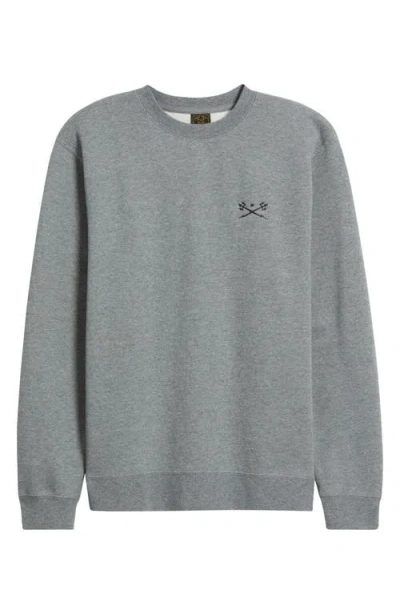 Dark Seas Go-to Ii Fleece Sweatshirt In Gray