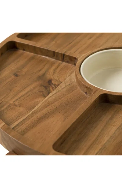 Uncommon Goods Flip & Dip Double-sided Serving Board