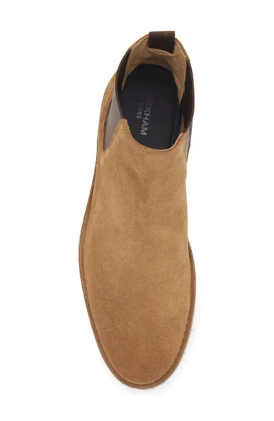 Hugo Boss Boss X Beckham Jareth Plain Toe Suede Chelsea Boot
