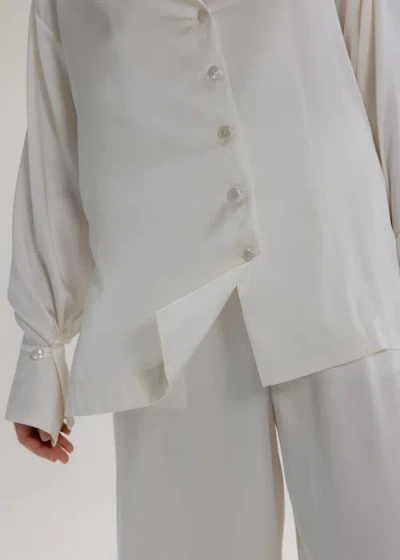 Alas Silk Button Up Shirt