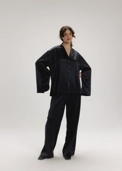 Alas Silk Button Up Shirt