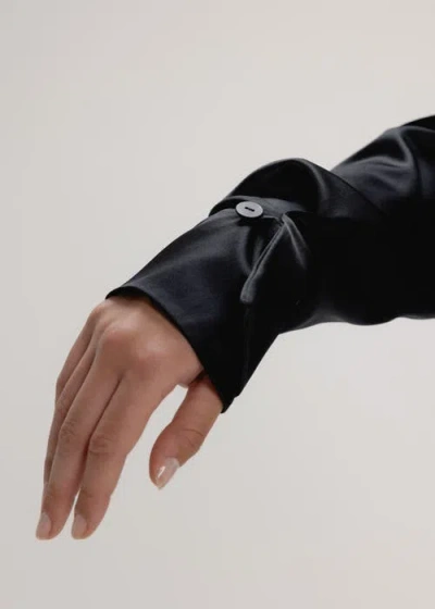 Alas Silk Button Up Shirt