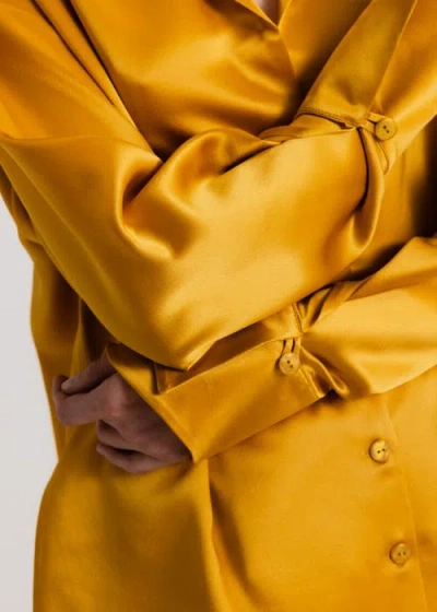 Alas Silk Button Up Shirt