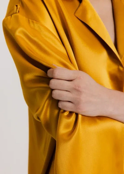 Alas Silk Button Up Shirt