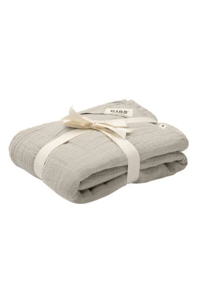 Bibs Organic Cotton Muslin Swaddle Blanket & Bib Set