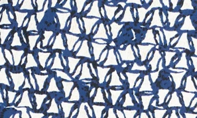 Nic + Zoe Nic+zoe Etched Angles Wide Leg Pants In Blue