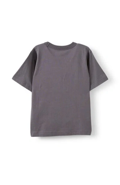 Cotton On Kids Kid's Jonny Short Sleeve Graphic Print Tee In Gray