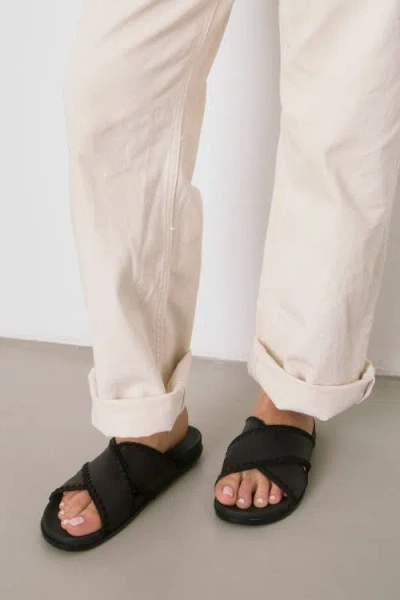 The Sak Penelope Leather Slip On Sandal