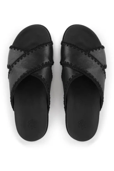 The Sak Penelope Leather Slip On Sandal
