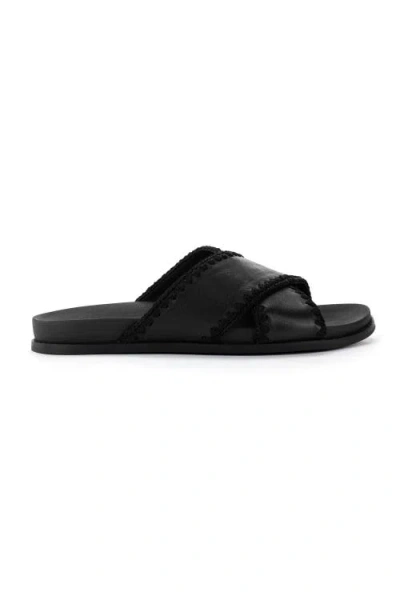 The Sak Penelope Leather Slip On Sandal