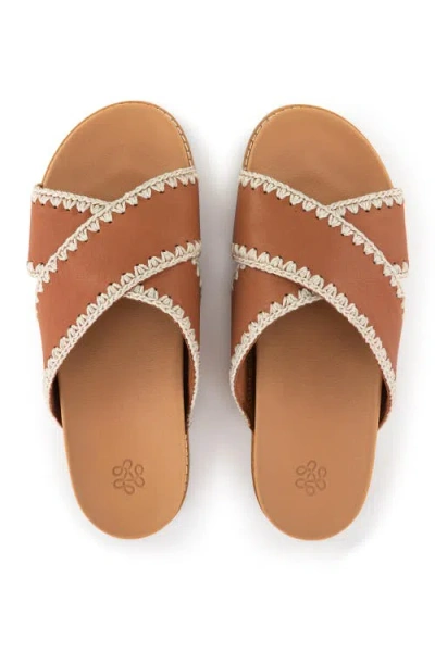 The Sak Penelope Leather Slip On Sandal