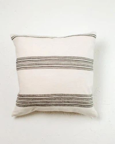 Creative Women Aden Throw Pillow Cover In Gray