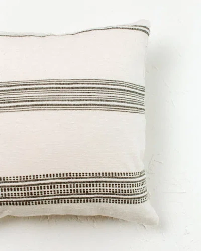 Creative Women Aden Throw Pillow Cover In Gray