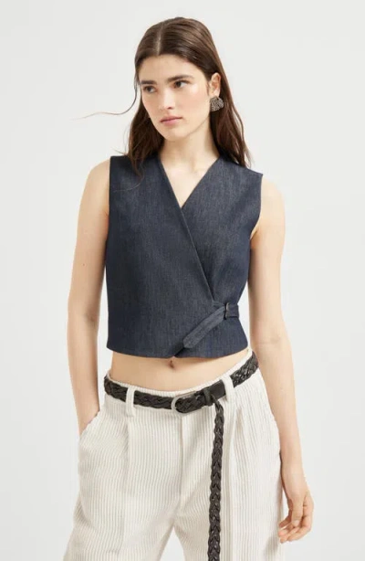 Brunello Cucinelli Vest With Monili