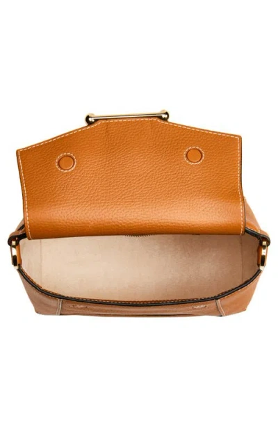 Strathberry Mosaic Leather Top Handle Bag