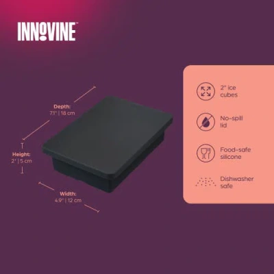 Innovine Ice Cube Tray With Lid