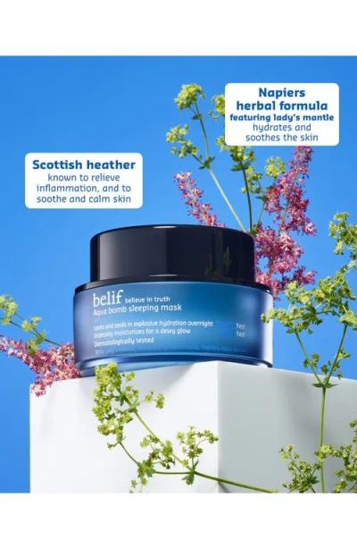 Belif Aqua Bomb Hydrating Sleeping Mask With Panthenol