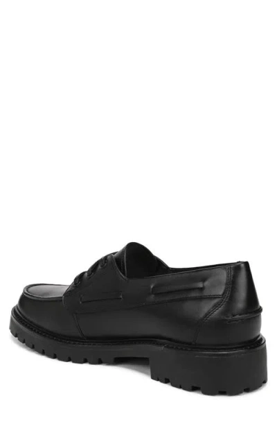 Vince Dillon Lugged Moc Toe Boat Shoe