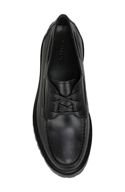Vince Dillon Lugged Moc Toe Boat Shoe