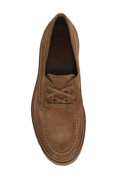 Vince Dillon Lugged Moc Toe Boat Shoe