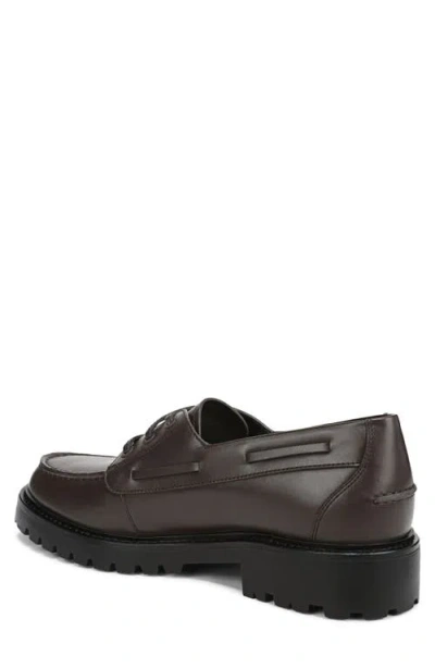 Vince Dillon Lugged Moc Toe Boat Shoe