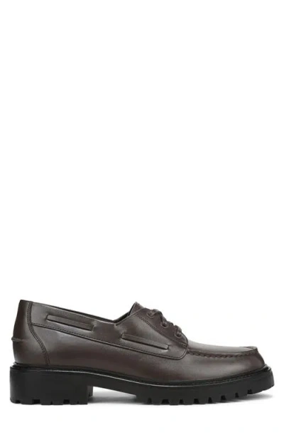 Vince Dillon Lugged Moc Toe Boat Shoe