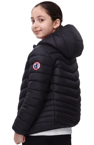 Rokka&rolla Kids' Reversible Lightweight Jacket In Black
