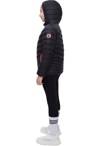 Rokka&rolla Kids' Reversible Lightweight Jacket In Black