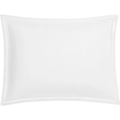 Matouk Lace Piqué Cotton Sham