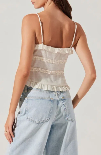Astr The Label Islah Tie Front Camisole