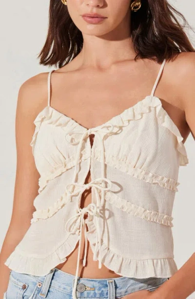 Astr The Label Islah Tie Front Camisole