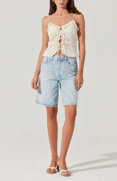 Astr The Label Islah Tie Front Camisole