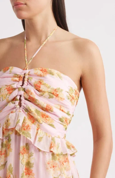 Likely Wilda Floral Tiered Dress In Multi
