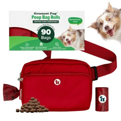 Puppington Walk Star Kit 3-in-1 Dog Walk Bag Plus Matching 90 Refill Dog Poop Bags