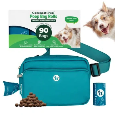 Puppington Walk Star Kit 3-in-1 Dog Walk Bag Plus Matching 90 Refill Dog Poop Bags