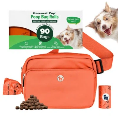 Puppington Walk Star Kit 3-in-1 Dog Walk Bag Plus Matching 90 Refill Dog Poop Bags
