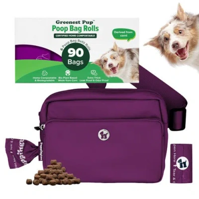 Puppington Walk Star Kit 3-in-1 Dog Walk Bag Plus Matching 90 Refill Dog Poop Bags
