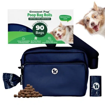 Puppington Walk Star Kit 3-in-1 Dog Walk Bag Plus Matching 90 Refill Dog Poop Bags