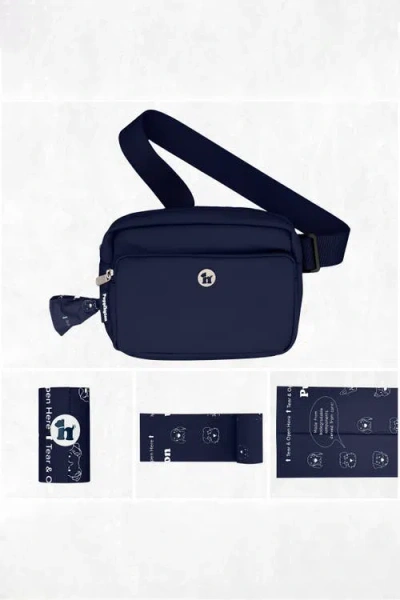 Puppington Walk Star Kit 3-in-1 Dog Walk Bag Plus Matching 90 Refill Dog Poop Bags