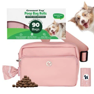 Puppington Walk Star Kit 3-in-1 Dog Walk Bag Plus Matching 90 Refill Dog Poop Bags