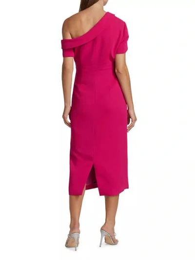 Emilia George Lauren Off Shoulder Dress In Pattern
