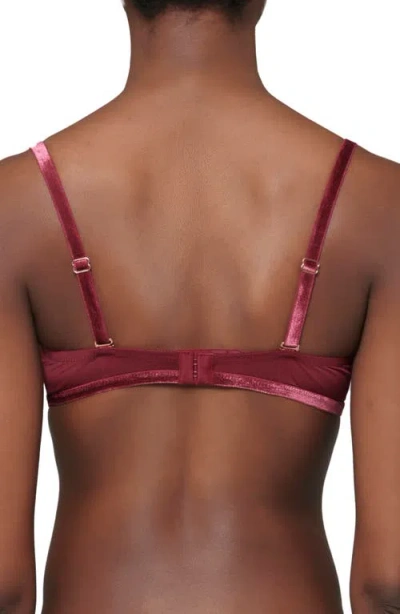 Simone Perele Karma Underwire Lace Demi Bra In Brown