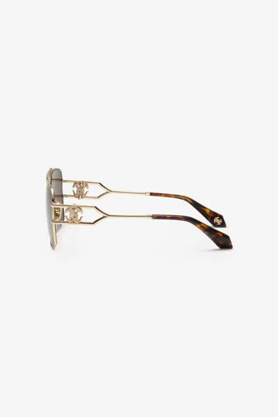 Roberto Cavalli Logo-plaque Sunglasses