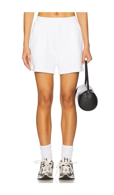 Perfectwhitetee French Terry Short In White