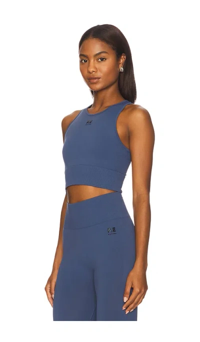 P.e Nation Restore Seamless Tank Top In Blue